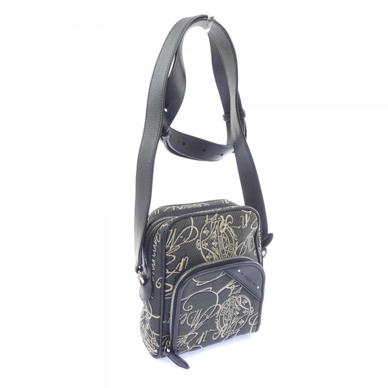 ベルルッティ Berluti マイルズスクリットアラベスクキャンバス BAG