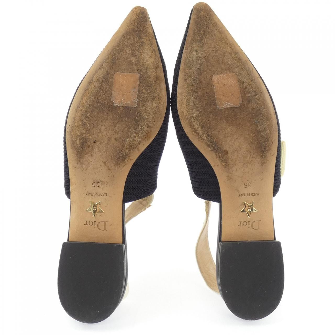 クリスチャンディオール CHRISTIAN DIOR J'ADIOR スリングバックフラット KCB384TFL パンプス