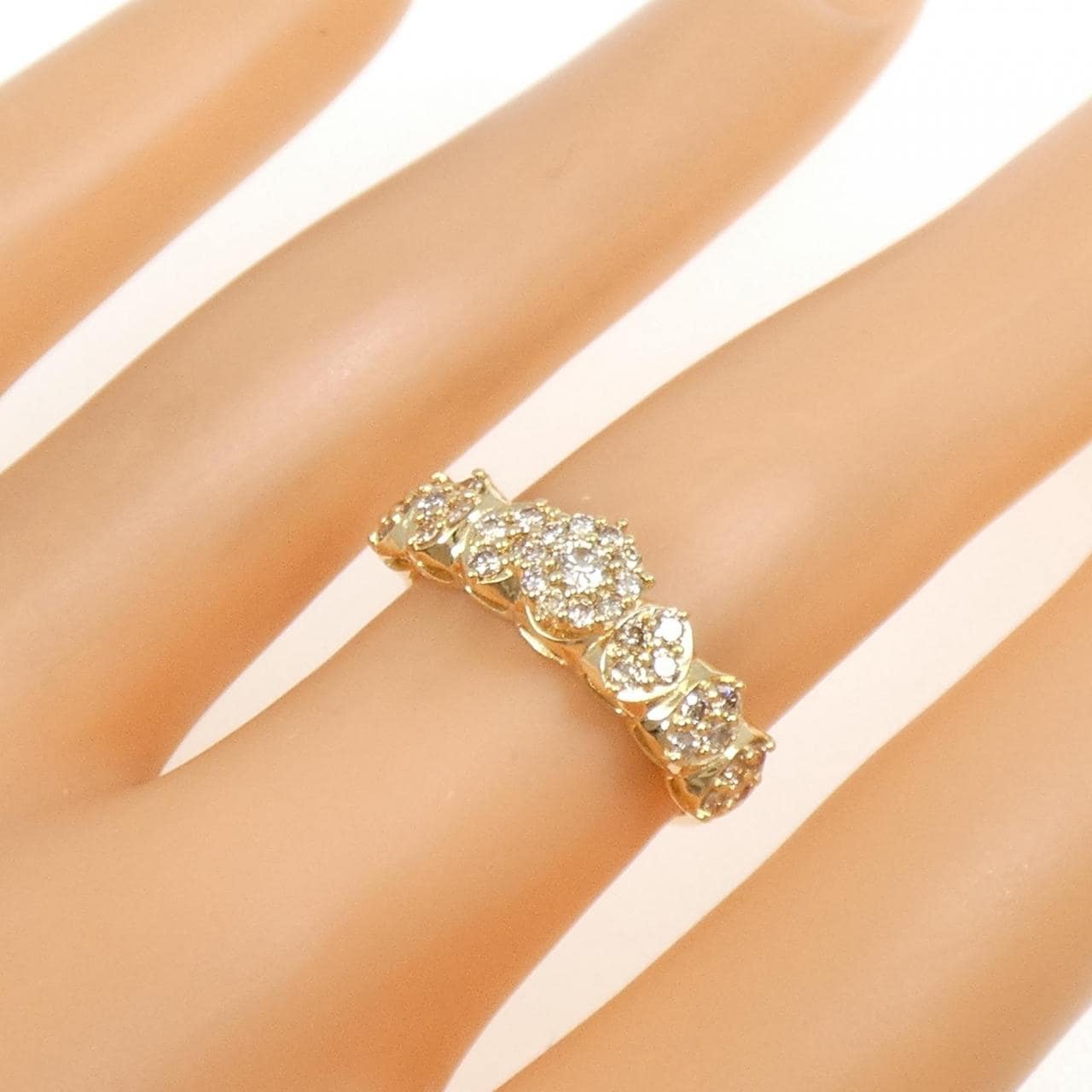 K18YG ダイヤモンド リング 0.50CT