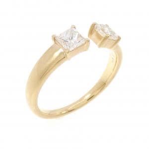 【新品】K18YG ダイヤモンド リング 0.63CT