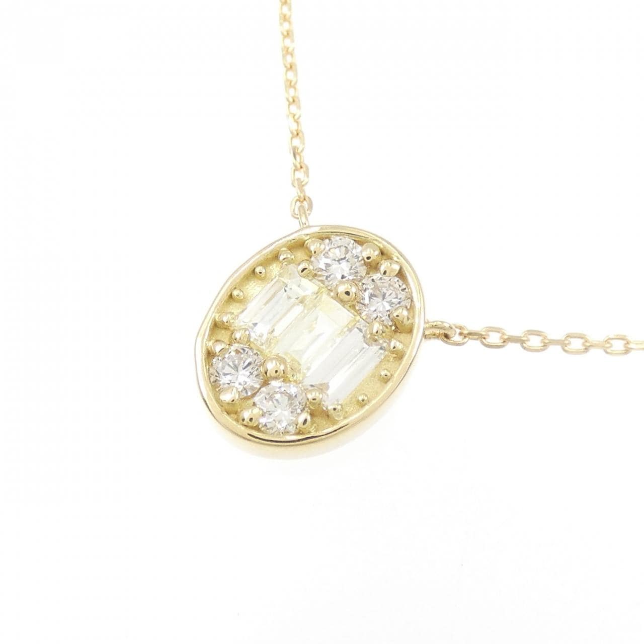 【新品】K18YG ダイヤモンド ネックレス 0.30CT