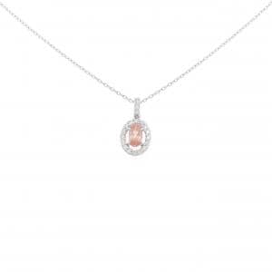 K18WG ロードクロサイト ネックレス 0.25CT