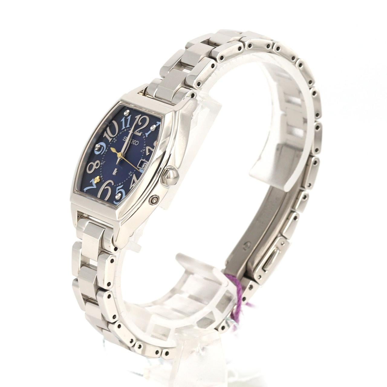 【新品】セイコー ルキア 電波時計LTD SSQW103 TI ソーラークォーツ