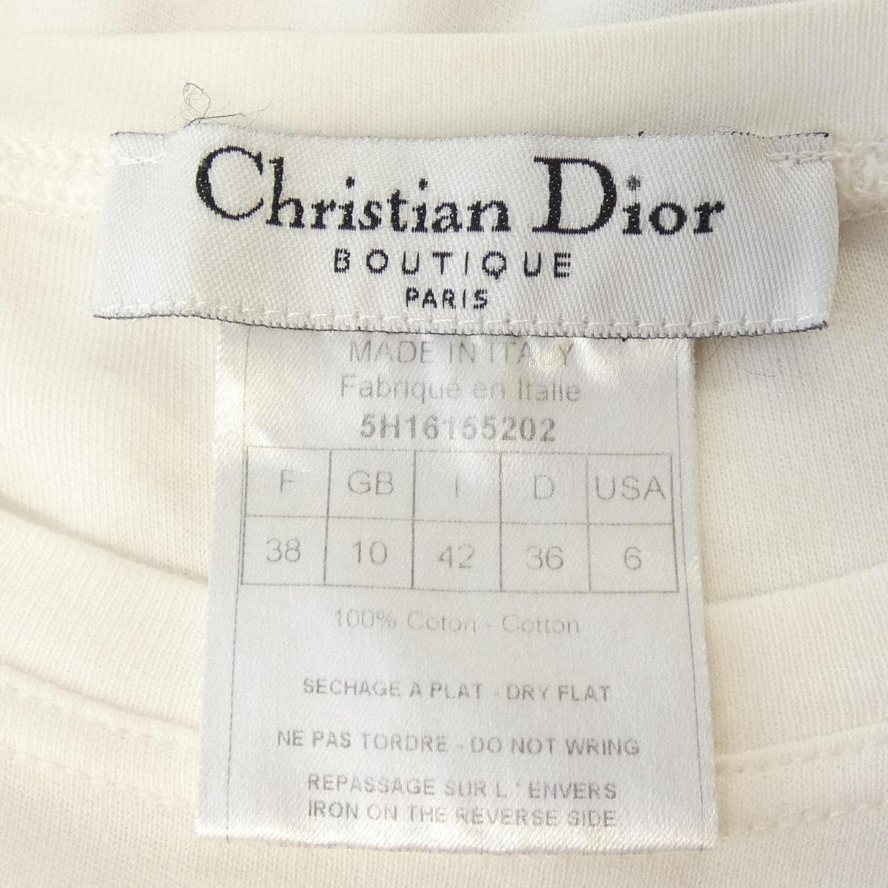 【ヴィンテージ】クリスチャンディオール CHRISTIAN DIOR 5H16155202 Tシャツ