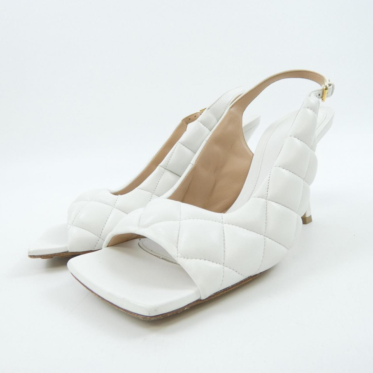 ボッテガヴェネタ BOTTEGA VENETA パデッド スリングバック 729765VBRR0 サンダル