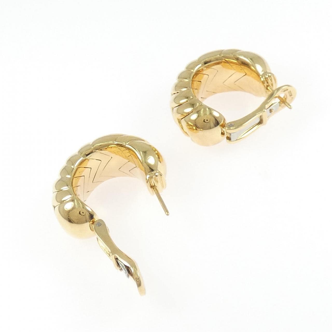 ブルガリ 750YG ピアス