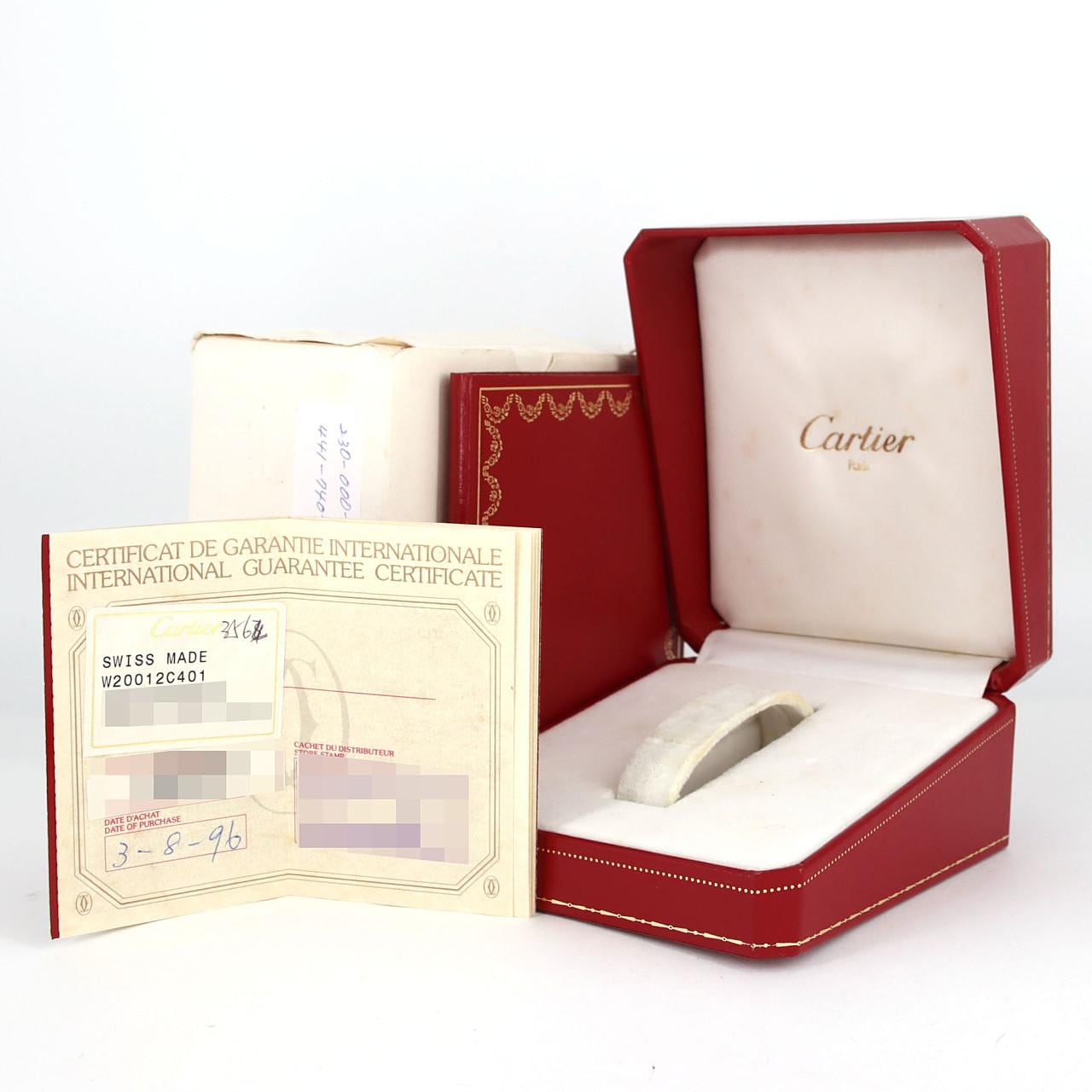 カルティエ サントスガルベSM コンビ W20012C4 SSxYG クォーツ