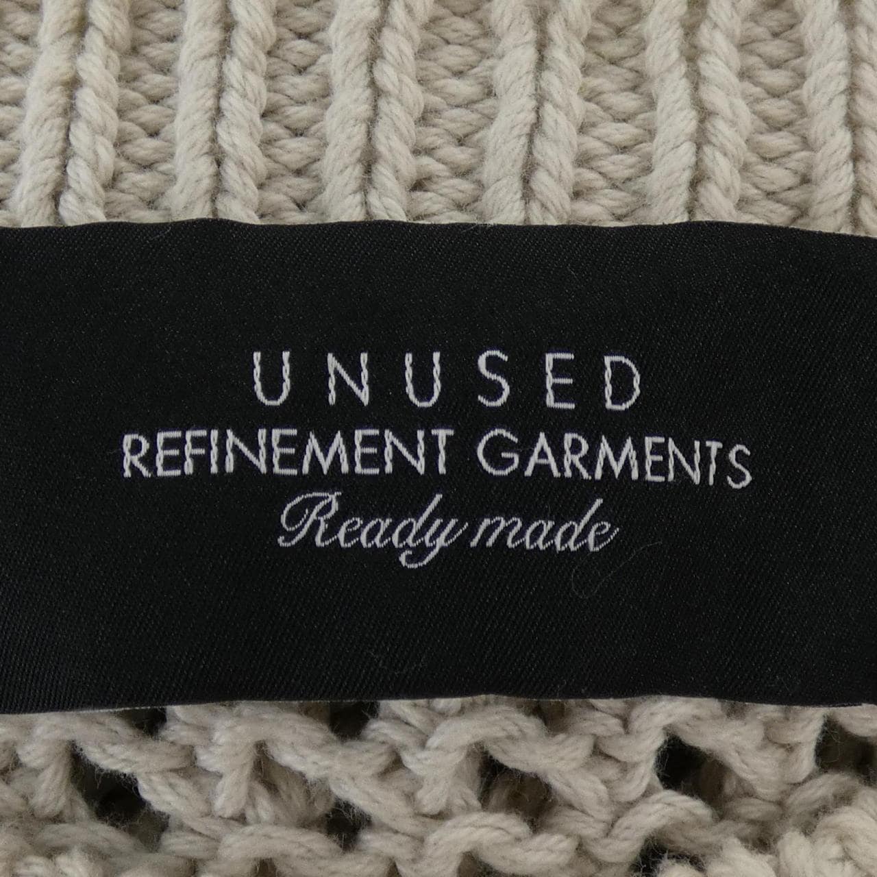 アンユーズド UNUSED ニット