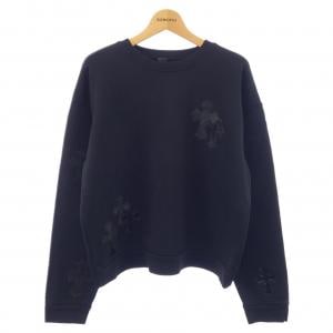 クロムハーツ CHROME HEARTS MULTI LEATHER CROSS PATCH スウェット
