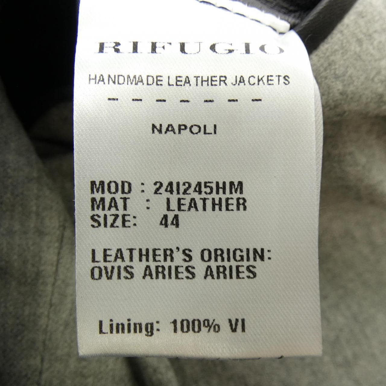 RIFUGIO レザージャケット