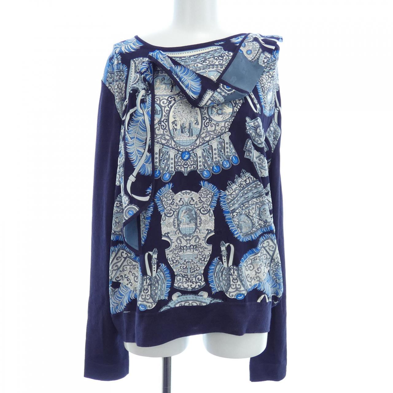 エルメス HERMES *87-7708 ツイルレーヌ トップス