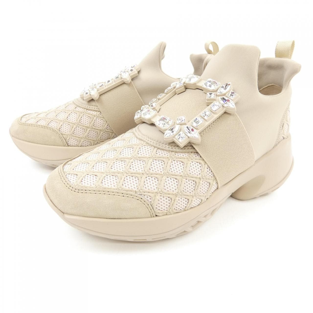 ロジェヴィヴィエ ROGER VIVIER ヴィ ヴ ラン ストラスバックル スニーカー
