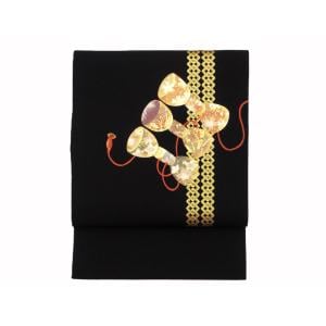 【未使用品】名古屋帯　金彩友禅