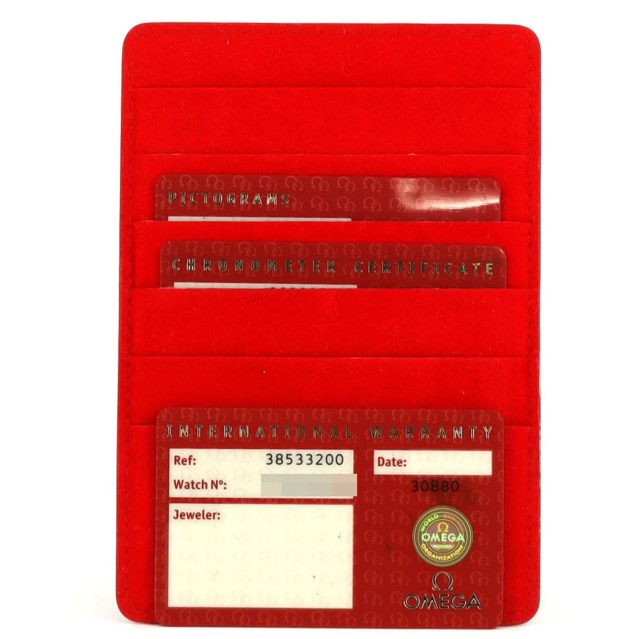 オメガ スピードマスターシューマッハ･スペシャルエディション 3853.32 SS 自動巻