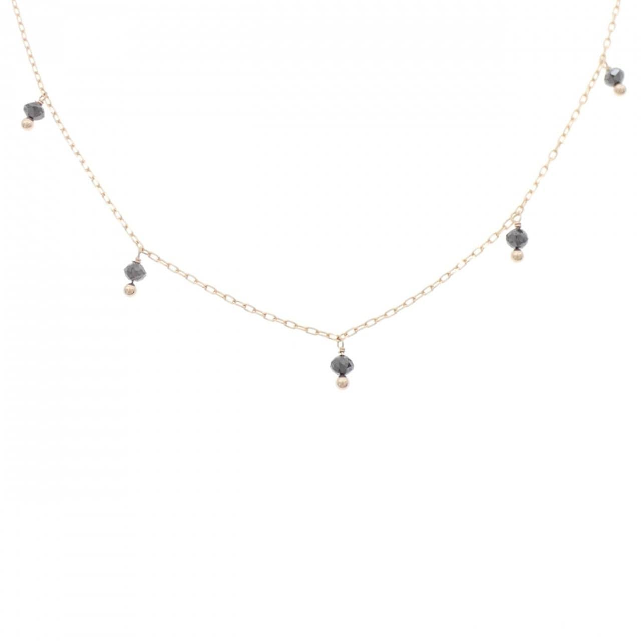 K18PG ダイヤモンド ネックレス 0.80CT