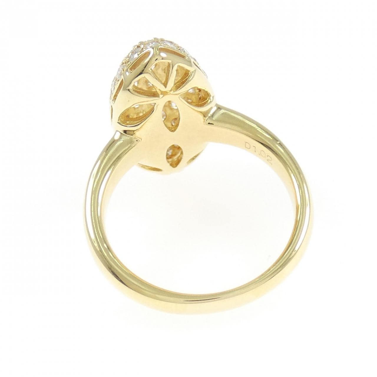 K18YG ダイヤモンド リング 1.02CT