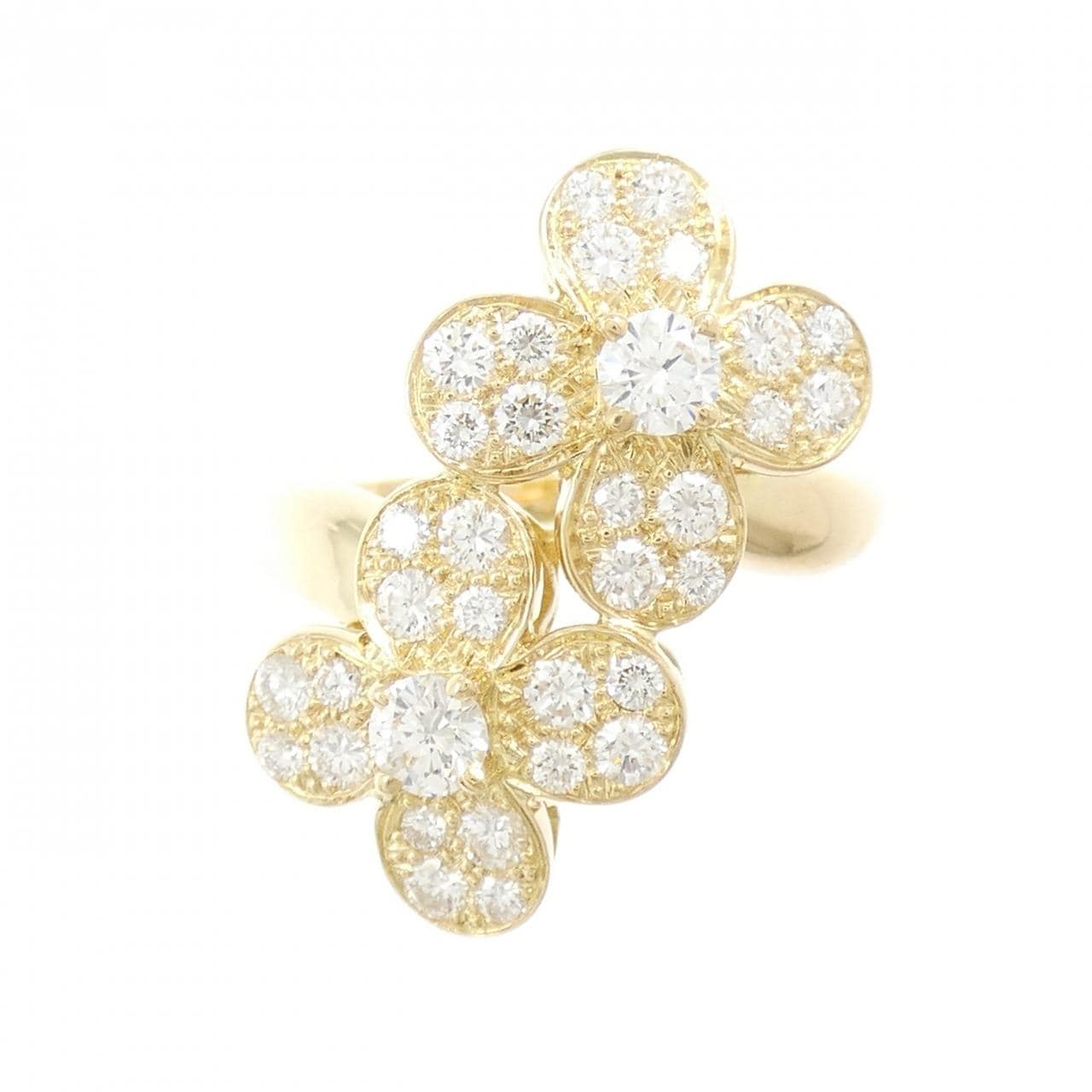 【ヴィンテージ】ヴァンクリーフ&アーペル トレフル リング