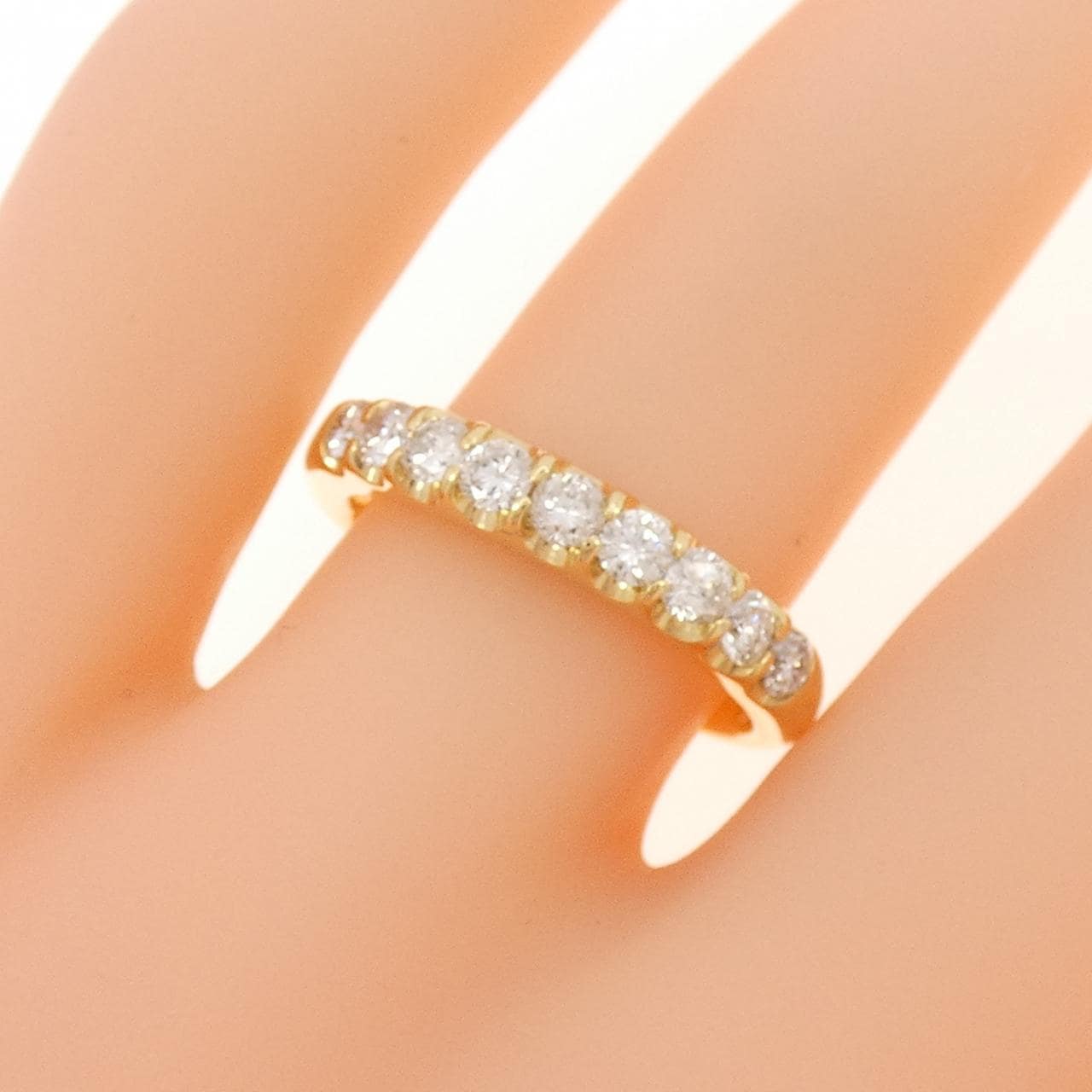 K18YG ダイヤモンド リング 0.52CT