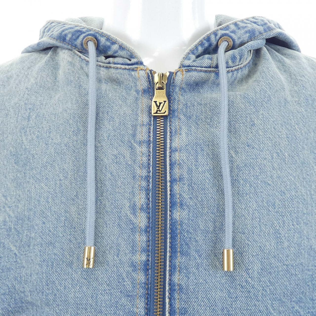 ルイヴィトン LOUIS VUITTON フーデッド ワークウェア デニムブルゾン HUA53WPCP デニムジャケット