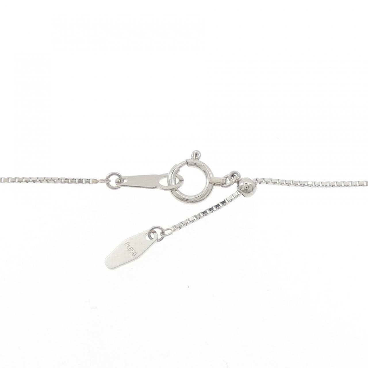 【新品】PT900/PT850 ダイヤモンド ネックレス 1.007CT E VS2 VG