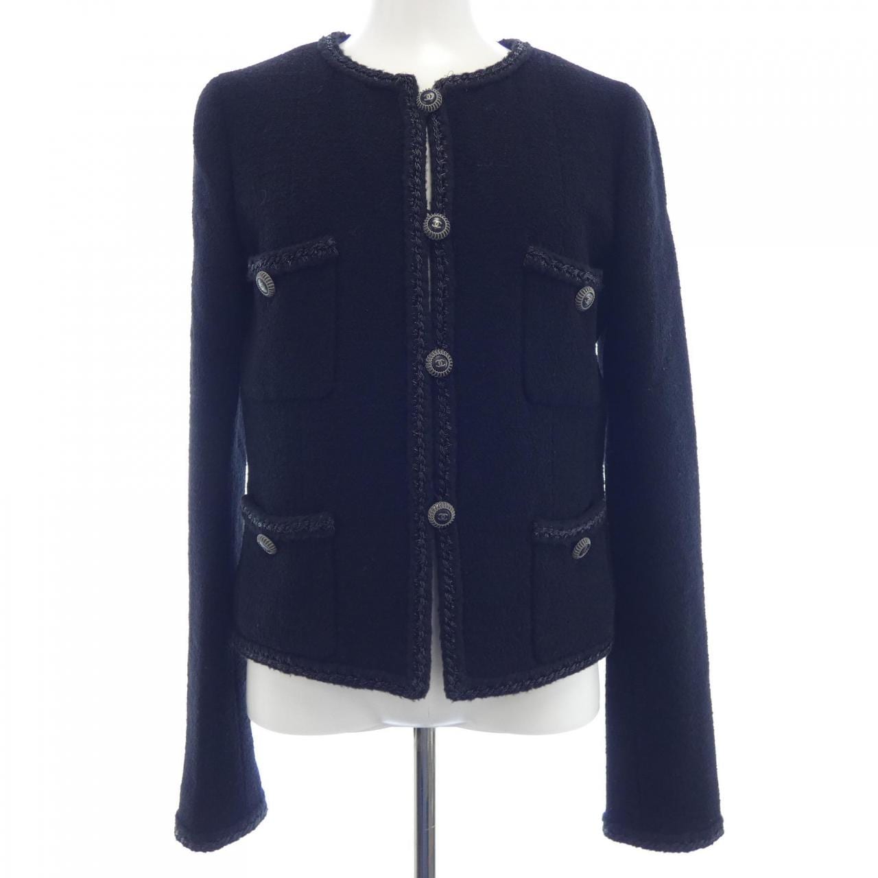 シャネル CHANEL P33858V18196 08A ノーカラージャケット