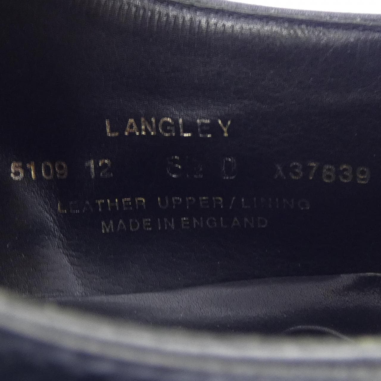 クロケットアンドジョーンズ CROCKETT&JONES LANGLEY シューズ