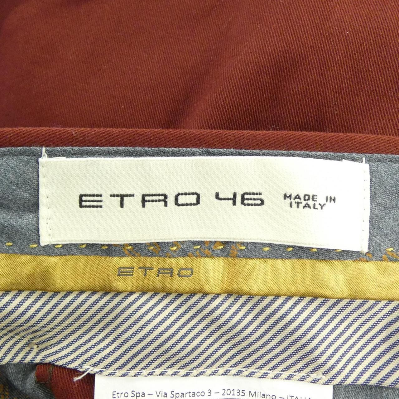 エトロ ETRO パンツ