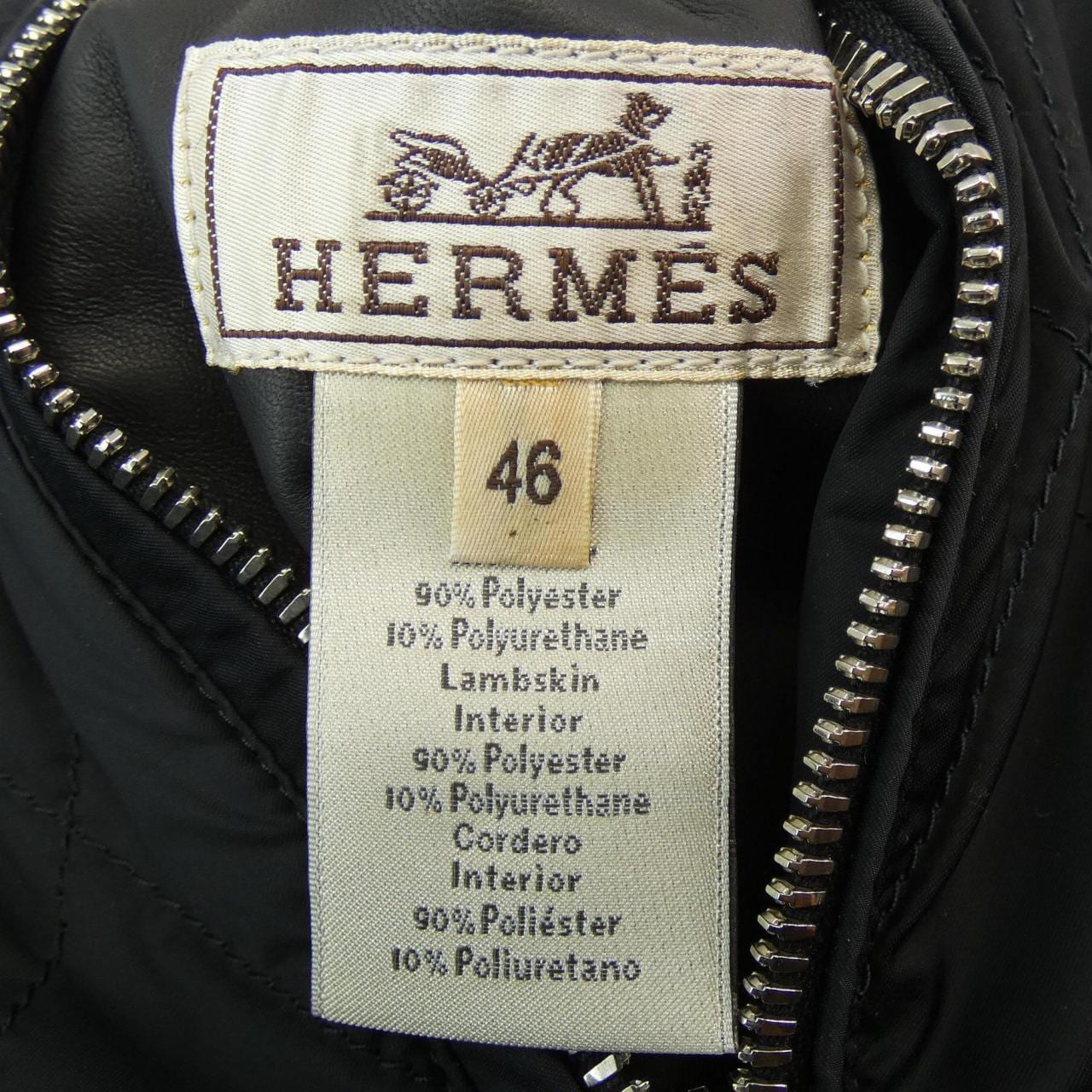 エルメス HERMES レザージャケット