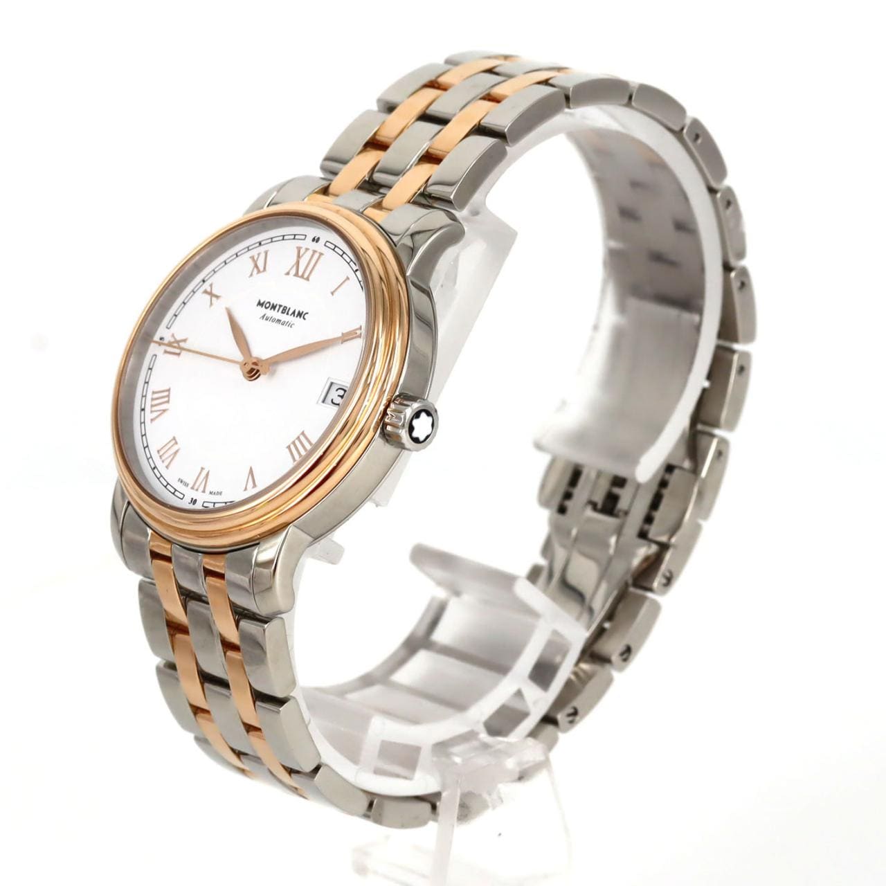 モンブラン トラディション コンビ 7375/114337 SSxPG 自動巻