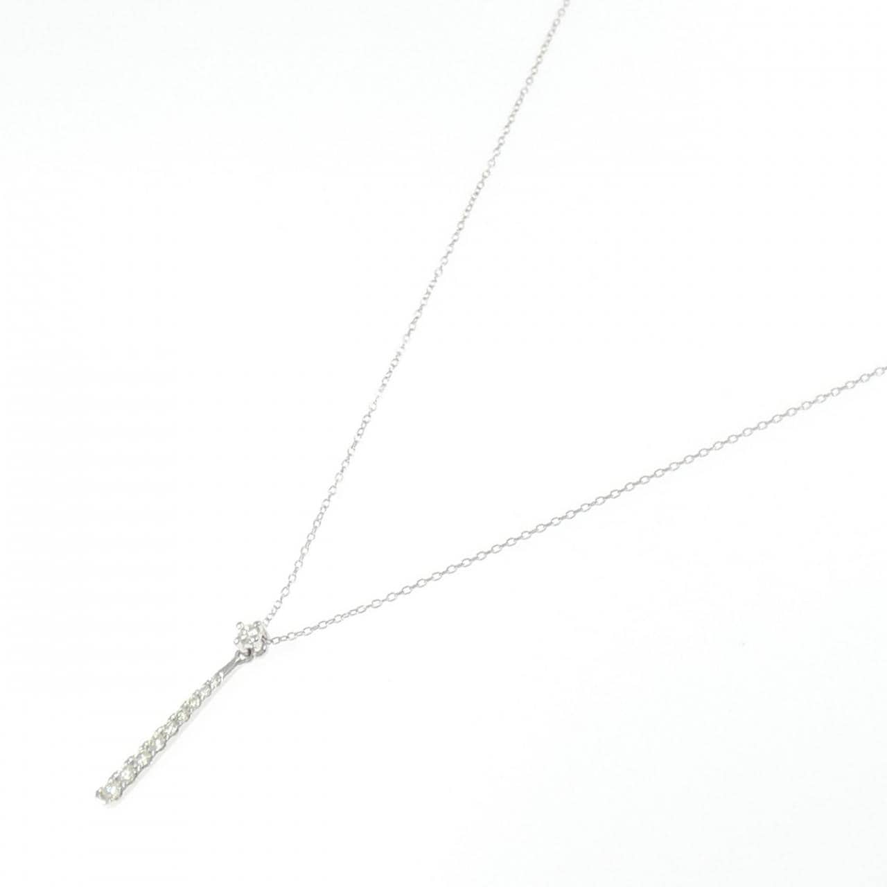 PT950/PT850 ダイヤモンド ネックレス 0.15CT