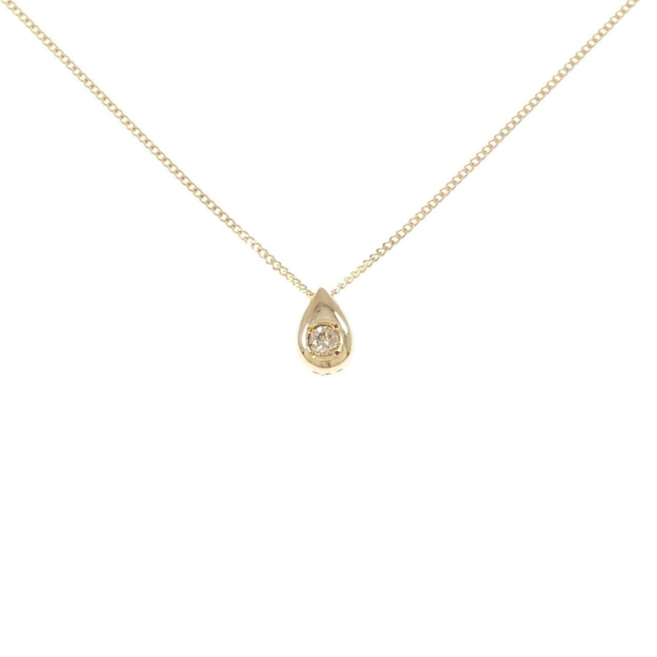 K18YG ダイヤモンド ネックレス 0.05CT