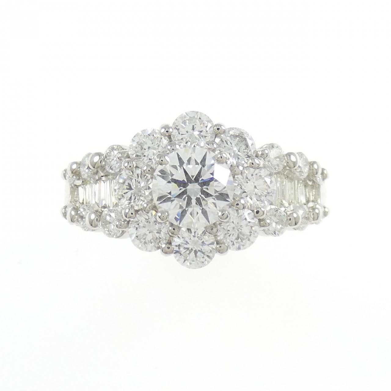PT900 ダイヤモンド リング 0.716CT E SI1 3EXT H&C