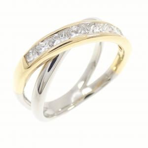 PT900/K18YG ダイヤモンド リング 1.00CT