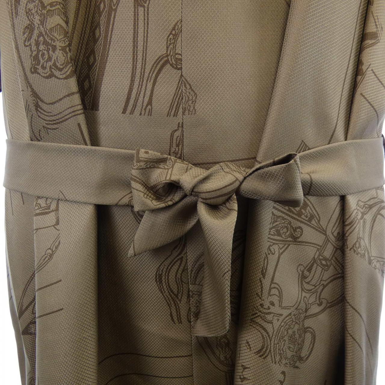 エルメス HERMES EN DESORDRE FINESSE 4H0572DL ツイルレーヌ ワンピース