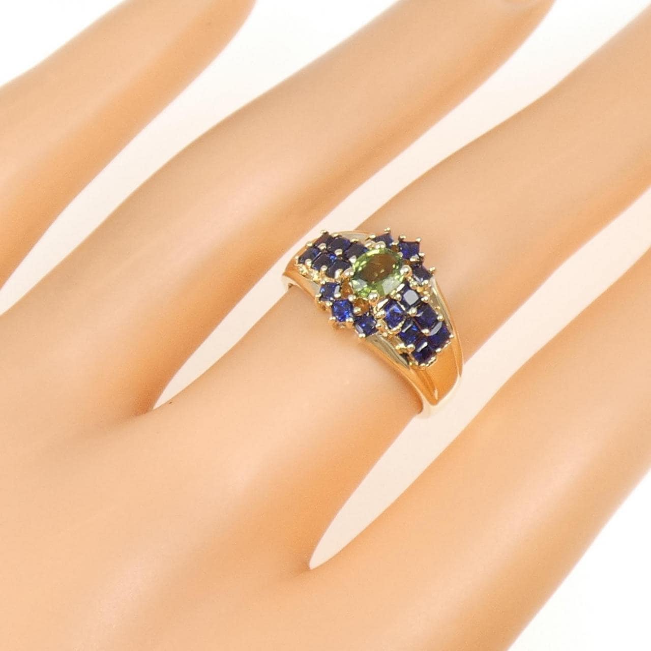 10KYG サファイヤ リング