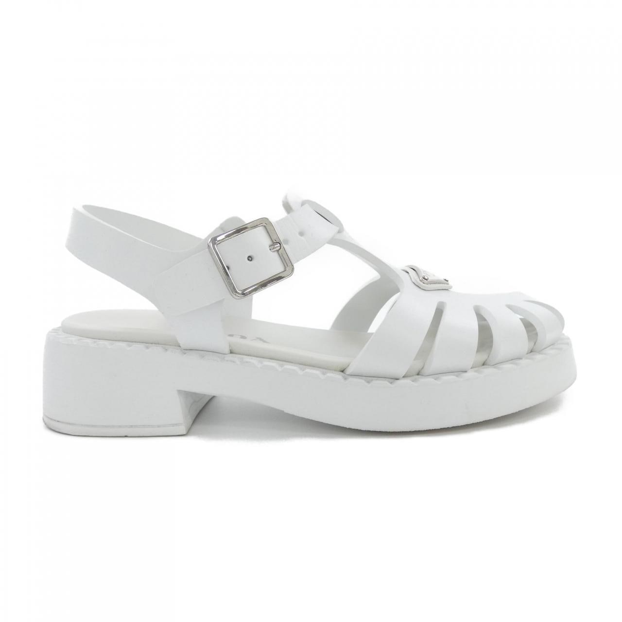 プラダ PRADA フォームラバー トライアングルロゴ 1X857M サンダル