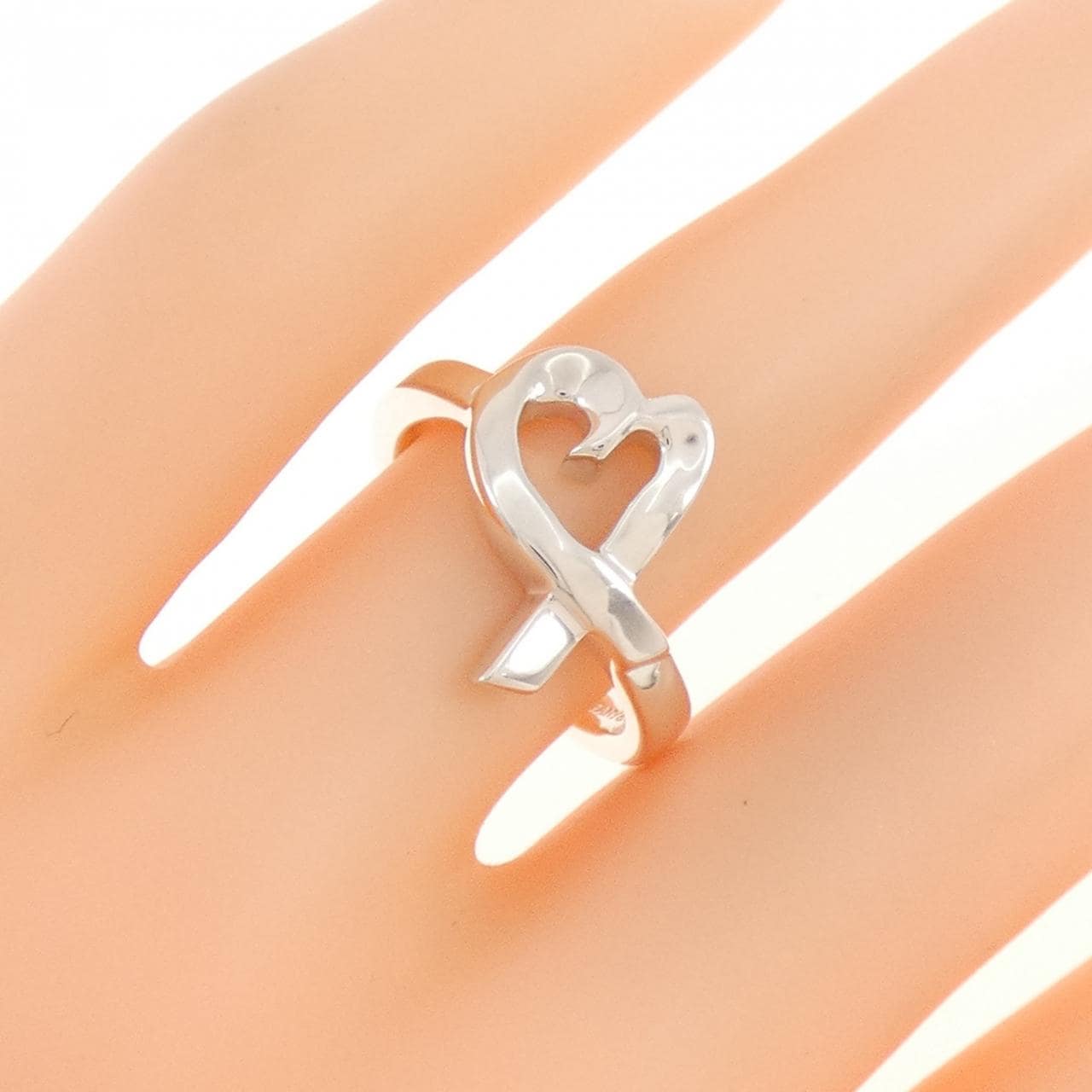 ティファニー ラビングハート リング