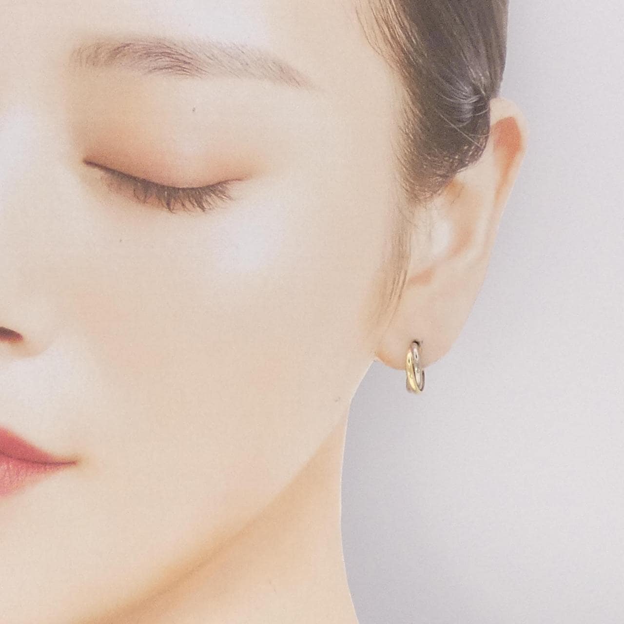 カルティエ トリニティ スモール ピアス