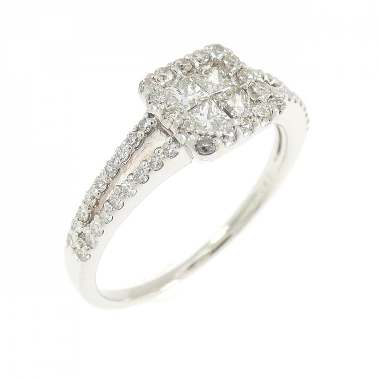 PT900 ダイヤモンド リング 0.45CT