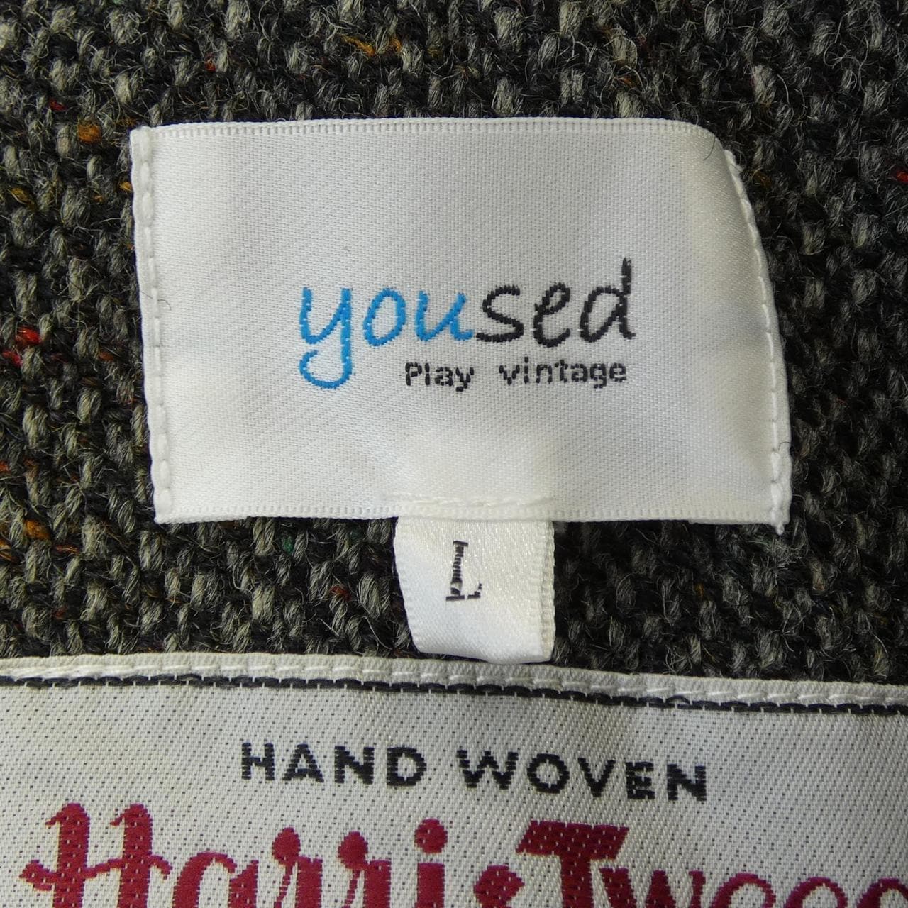YOUSED PLAY VINTAGE HARRIS TWEED コート