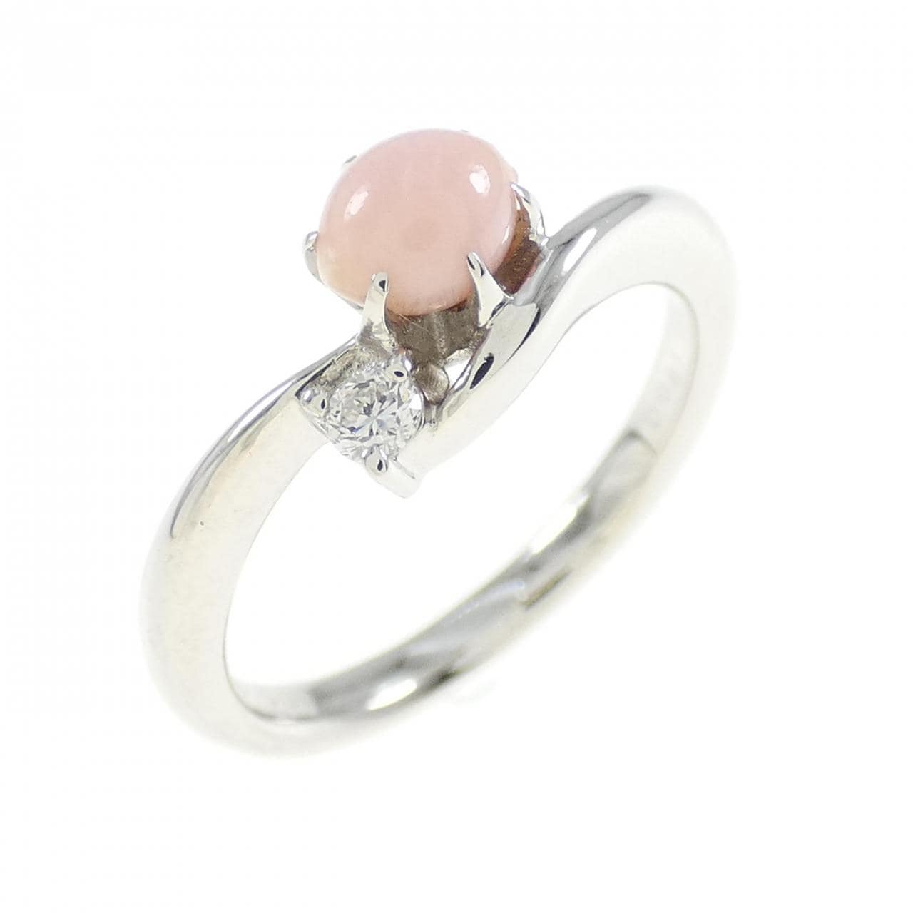 PT Conch Pearl Ring 0.500CT