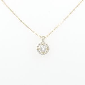 Necklace With Diamond Grading Report