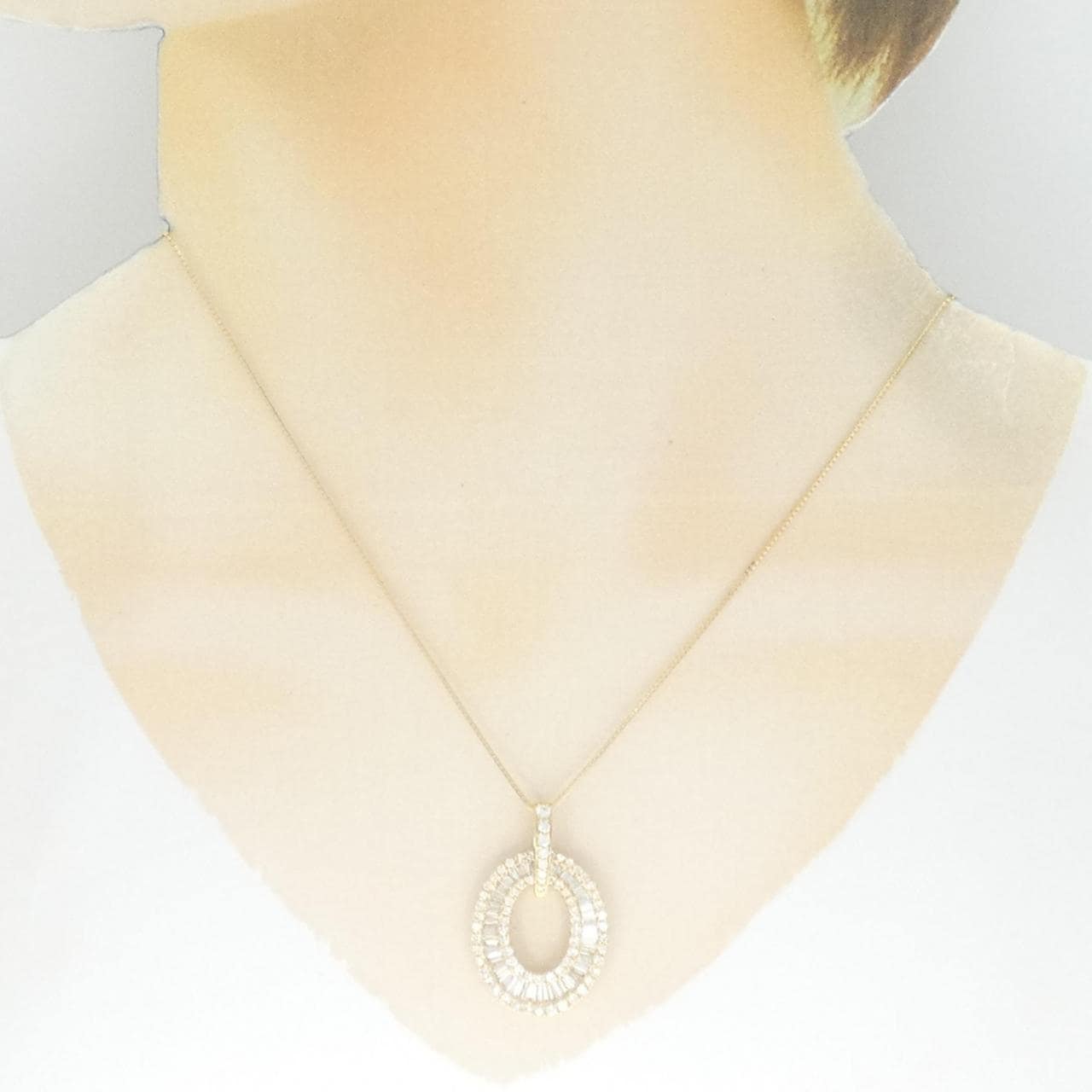 【新品】K18YG ダイヤモンド ネックレス 2.00CT