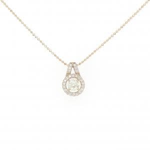 K18PG ダイヤモンド ネックレス 0.353CT