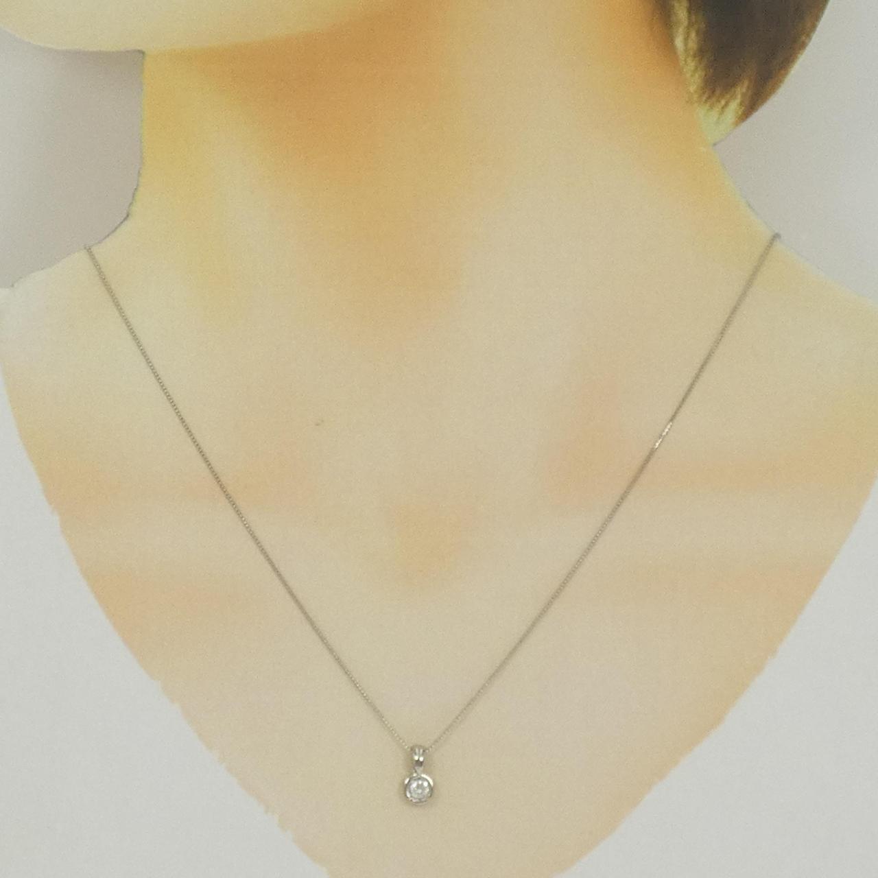 PT1000/PT850 ダイヤモンド ネックレス 0.10CT