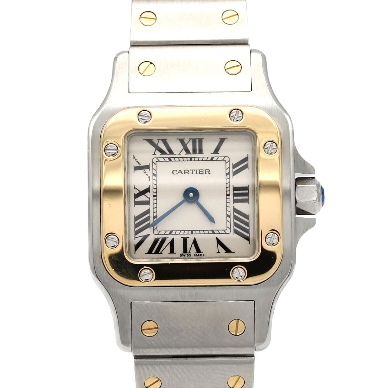 カルティエ サントスガルベSM コンビ W20012C4 SSxYG クォーツ