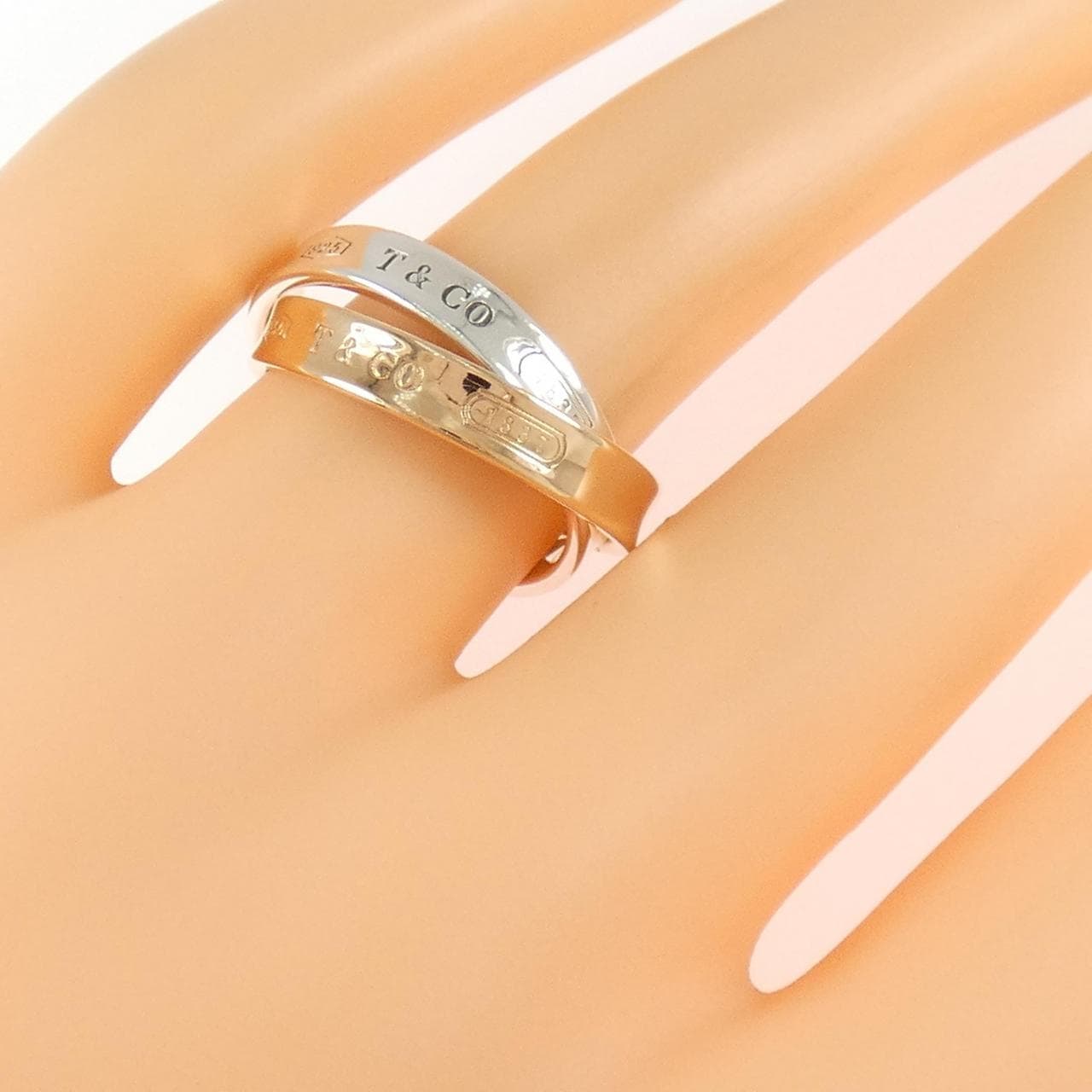 ティファニー 1837 インターロッキング サークル リング