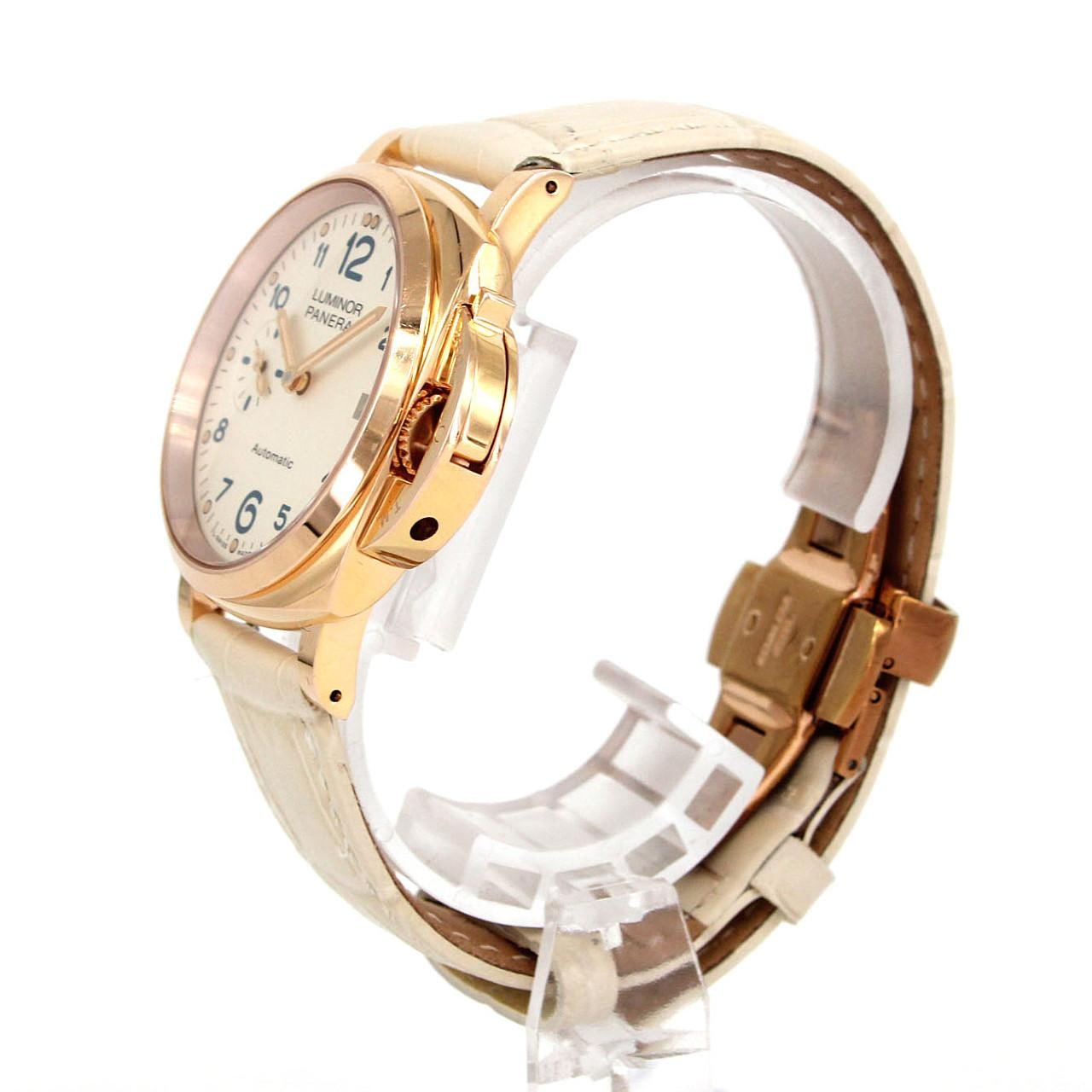 【ノーメンテナンス還元価格】パネライ ルミノールドゥエオロロッソ PAM00756 PG･RG 自動巻