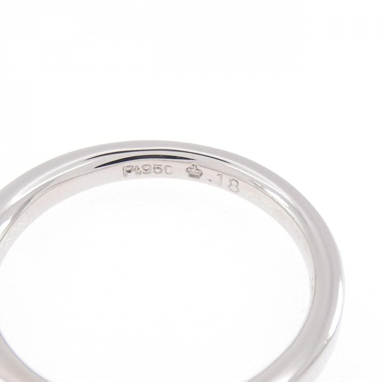 ロイヤル アッシャー ダイヤモンド リング 0.18CT