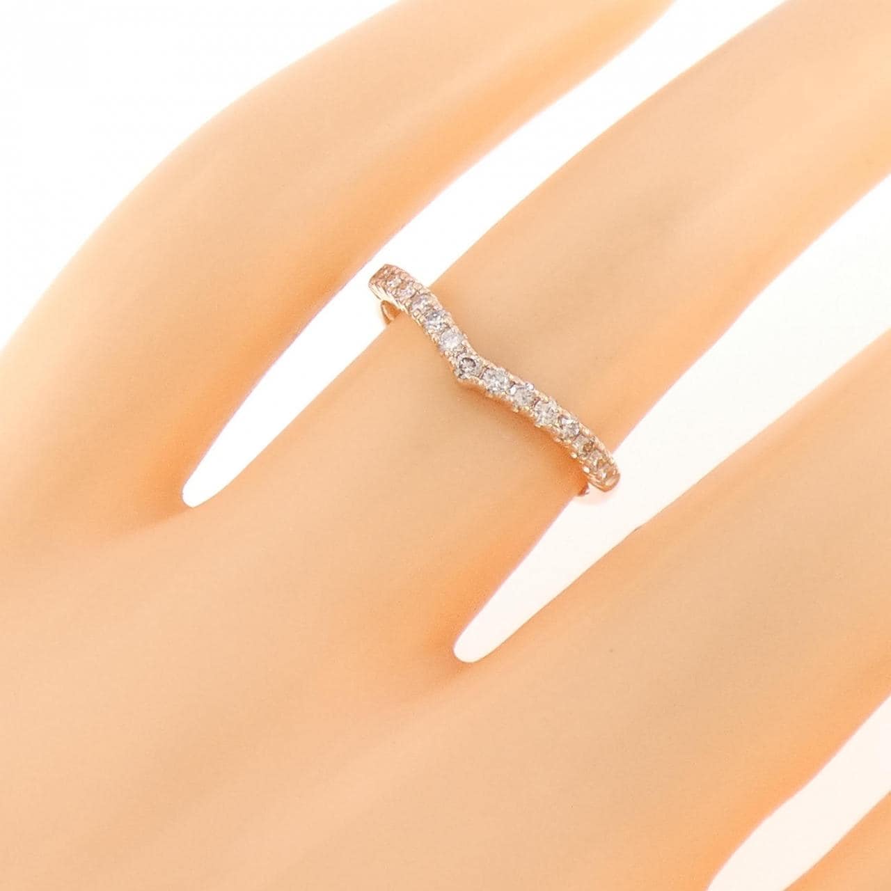 K10PG ダイヤモンド リング 0.20CT